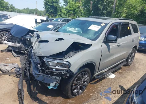 2021 Dodge Durango Gt z USA, uszkodzony, nr VIN 1C4RDJDG0MC610140